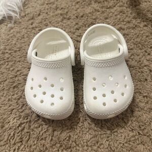 White Crocs